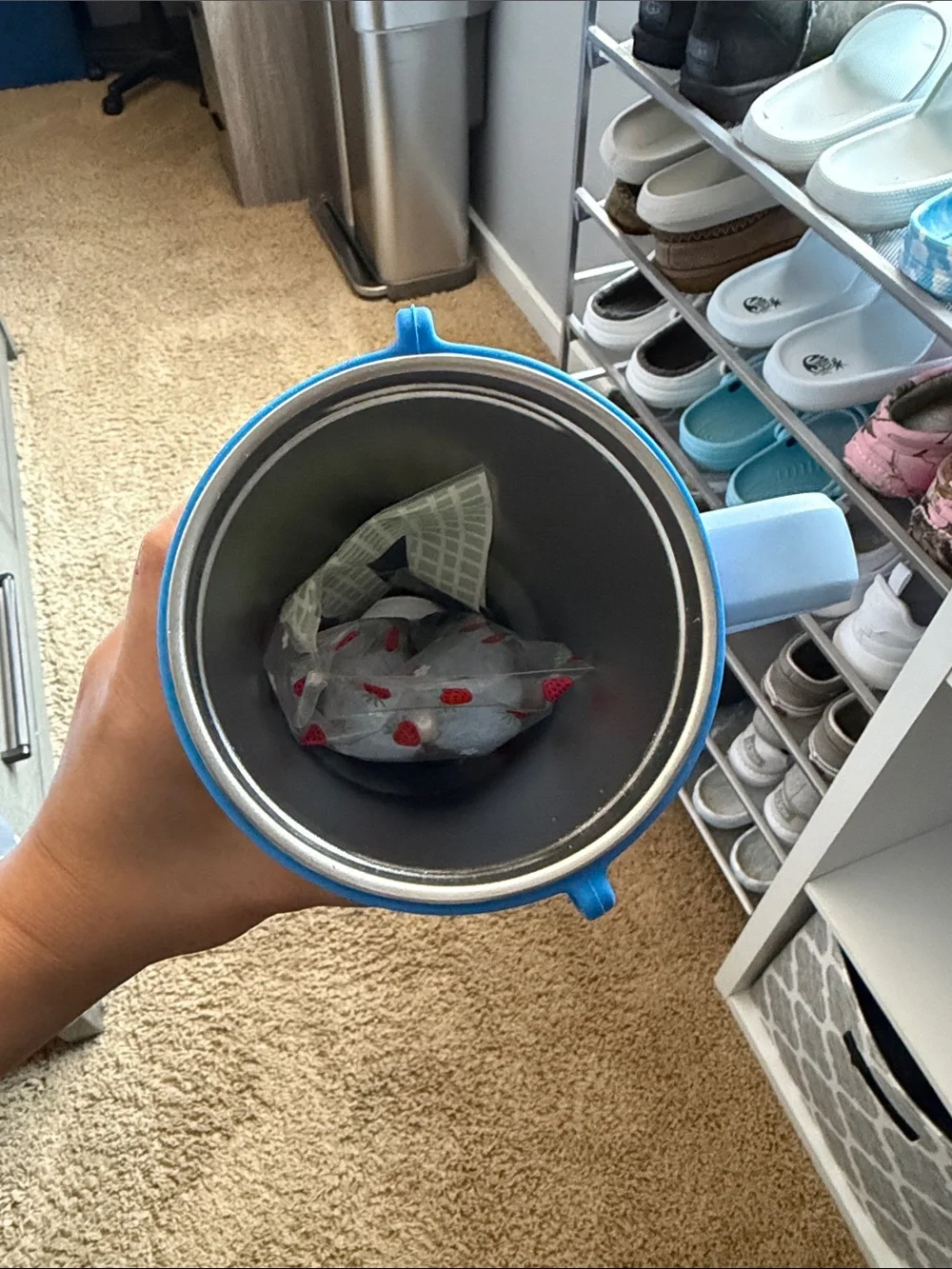 Customized Lake Vibes Blue Tumbler - 'Lake Time' Graphic